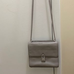 Grey Michael Kor's shoulder bag